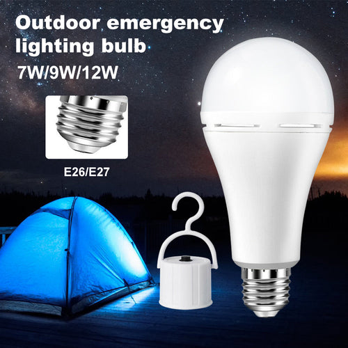 R70 LED Fast Charging Built-in Battery Emergency Light Lighting Bulb,