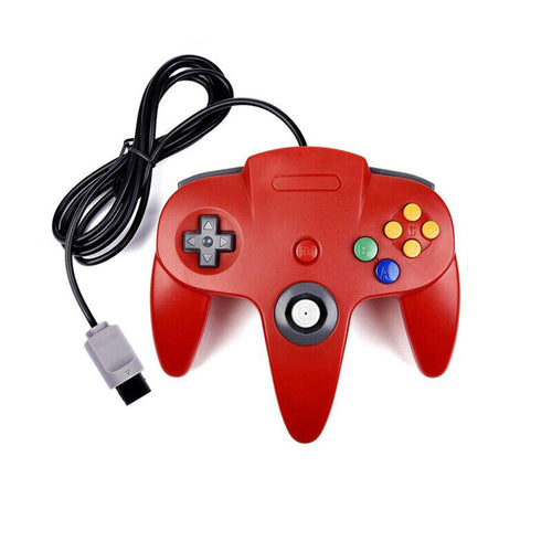 New Wired Controller Joystick Compatible With Nintendo 64 N64 Video