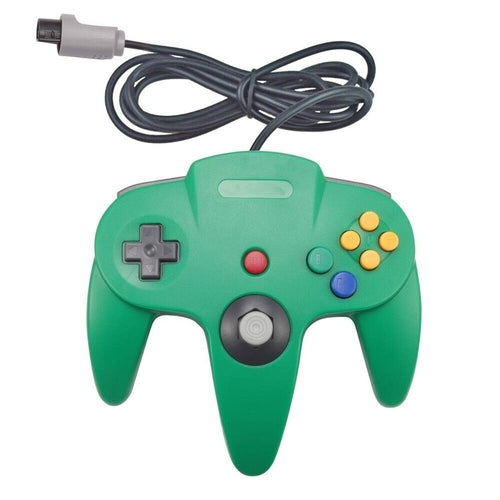 New Wired Controller Joystick Compatible With Nintendo 64 N64 Video