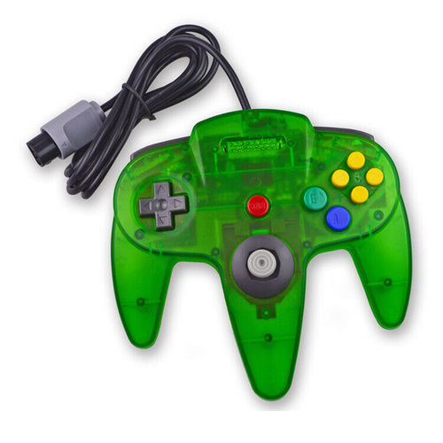 New Wired Controller Joystick Compatible With Nintendo 64 N64 Video