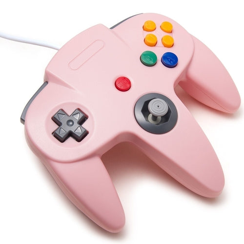New Wired Controller Joystick Compatible With Nintendo 64 N64 Video