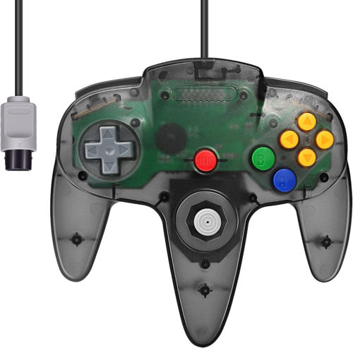 New Wired Controller Joystick Compatible With Nintendo 64 N64 Video
