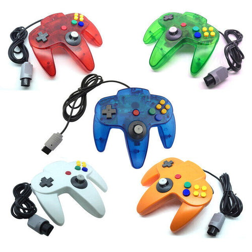 New Wired Controller Joystick Compatible With Nintendo 64 N64 Video