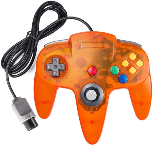 New Wired Controller Joystick Compatible With Nintendo 64 N64 Video