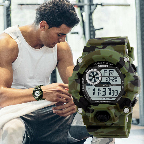 Waterproof Multifunctional Mountaineering Electronic Watch