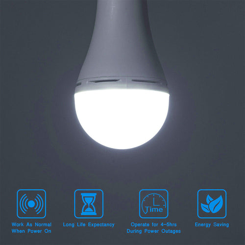 R70 LED Fast Charging Built-in Battery Emergency Light Lighting Bulb,