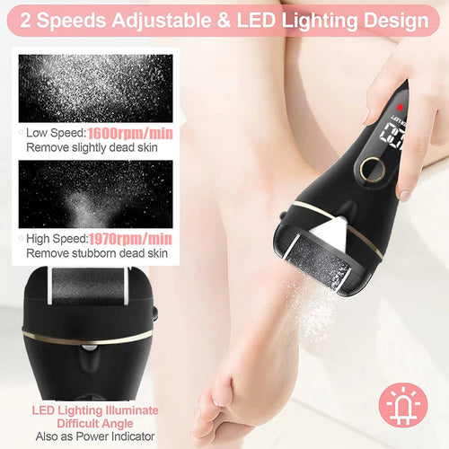 Electric Foot File Callus Remover Machine Pedicure Device Foot Clean