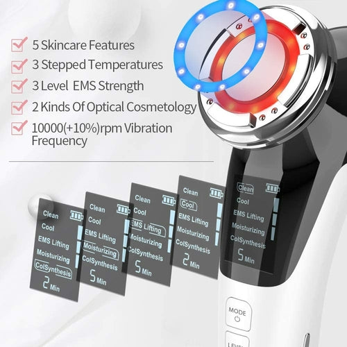 Cosmetic Ultrasonic Device Wrinkle Remover Face Care